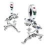 Hot Sale New 925 Sterlling Silver Santa Claus Christmas Tree Elk Socks Charm Pendant Fit Original Bracelets DIY Lady  Jewelry