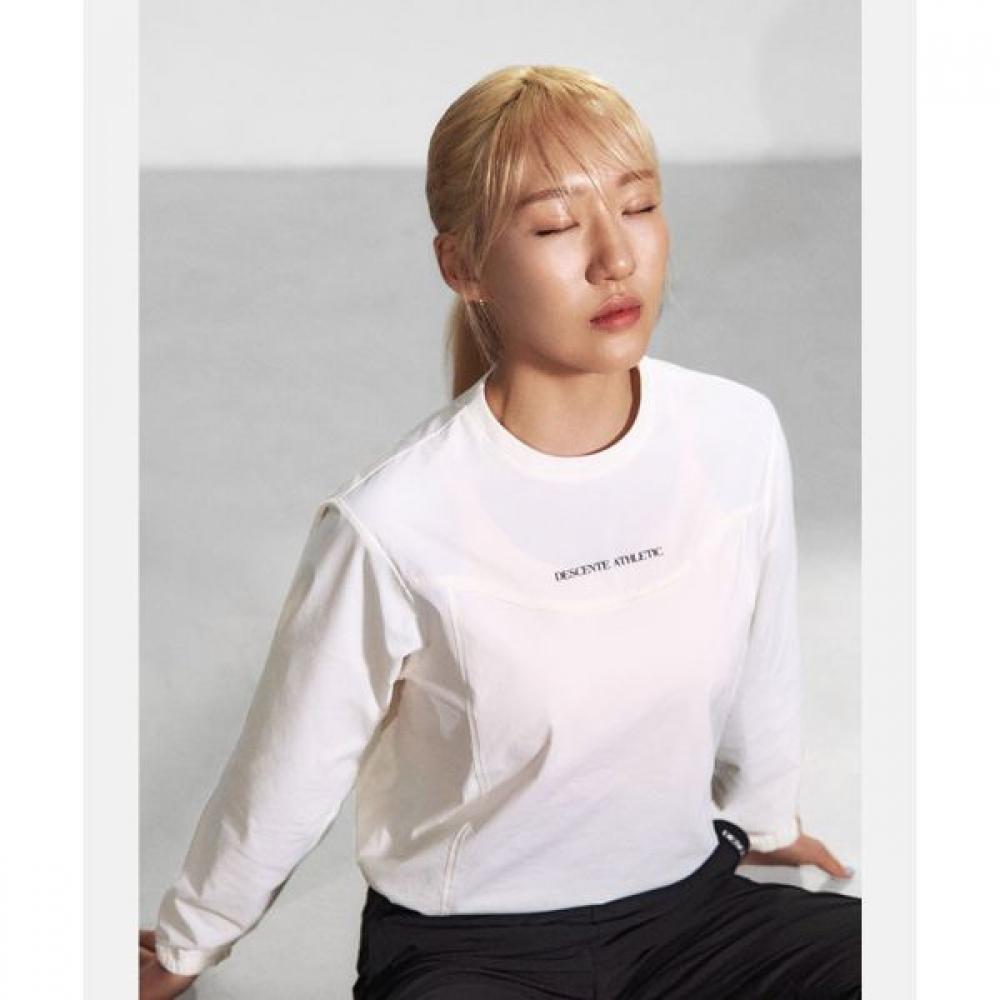 

DeScente Sung Seung Min WearS Women S Woven SweatShirt Ivory IVY0IVORY/80