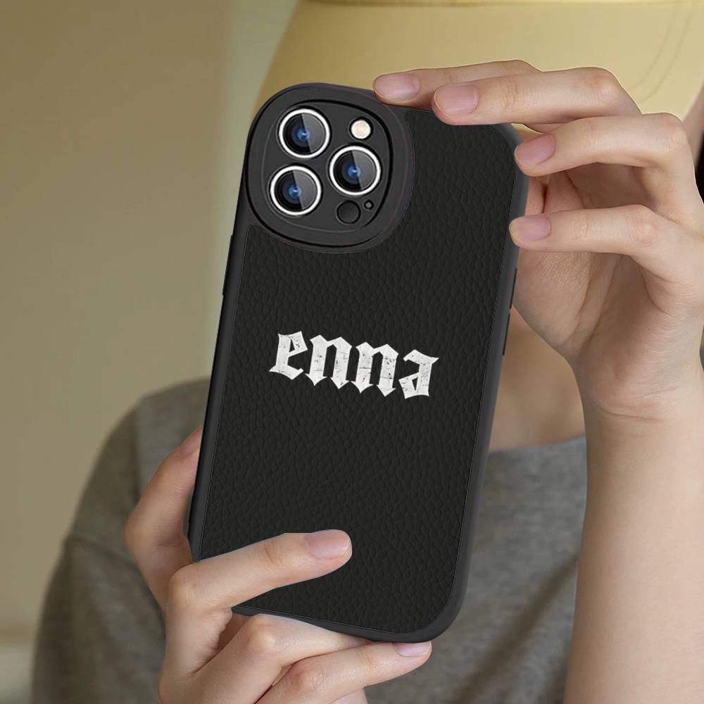 Rapper PLK Chambre 140 Phone Case Leather For IPhone 16 15 14 13 12 11 Pro Max Plus Matte Cover