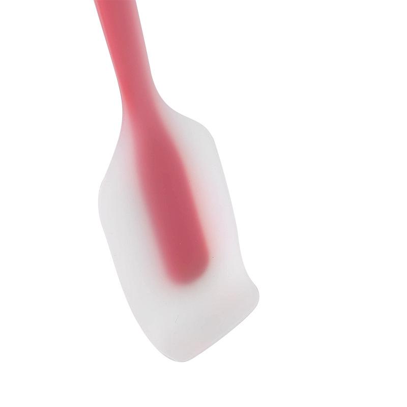 Silikon Halvgjennomsiktig Stor Spatel Kakekrem Smørspatel Baking og Blandespatel DIY Kakeverktøy