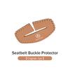 Leather Car Seat Belt Buckle Cover Anti-Scratch Adjusting Clip For Mercedes Benz CLK GLC W212 C200 C300 W203 W204 W205 W169 W176 DQRST1