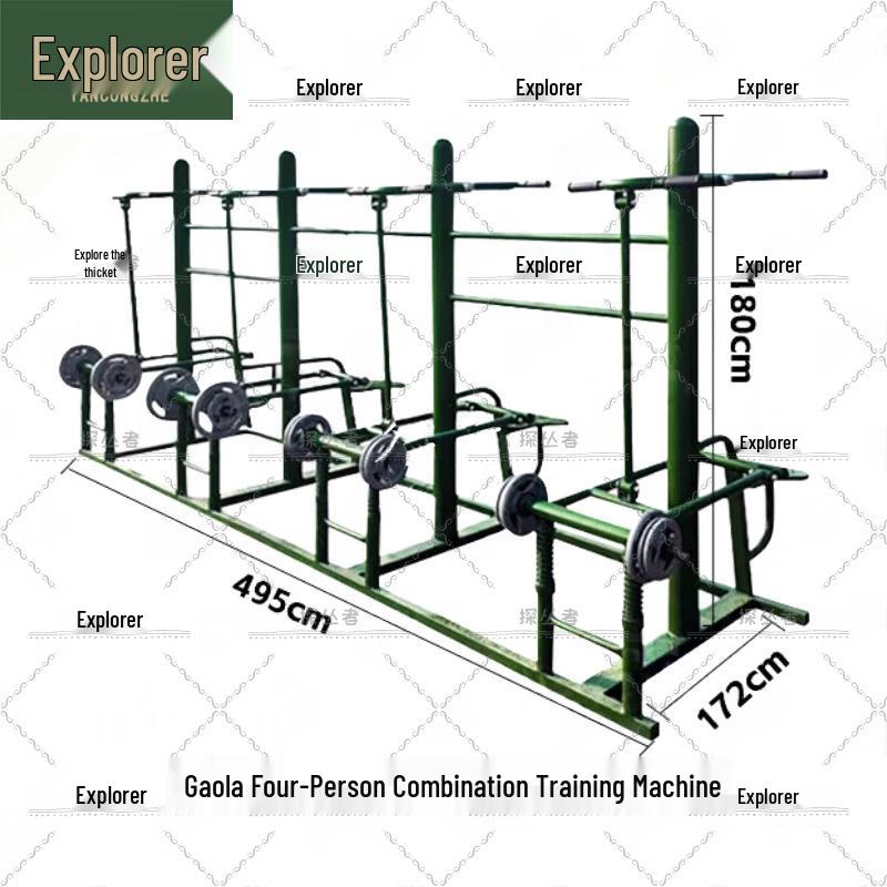 Outdoor High Pull Combination Trainer