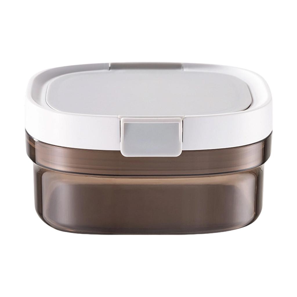 Airtight Storage Container for Powder Food with Moisture Proof Seal and Locking Lid Suitable for Kitchen and Pantry Organization