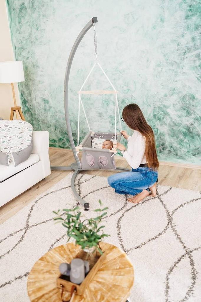 Baby swing Baby Grey - dotties