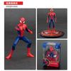 4 Inches  ZD Action Figure Toy Iron Man Scarlet Spider Miles Morales Spider-Man Venom Gwen Anime Movable Doll Model Gift