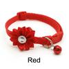 Colorful Cute Collar for Cats and Dogs Flower Bell Adjustable Collar with Bell Collar Pet Supplies 7 Colors Are Available