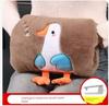 Rechargeable Hot Water Bag Removable and Washable Explosion-Proof Heating Pad for Girls Warm Belly Hand Warmer Plush Cute Cartoon Electric Heater
