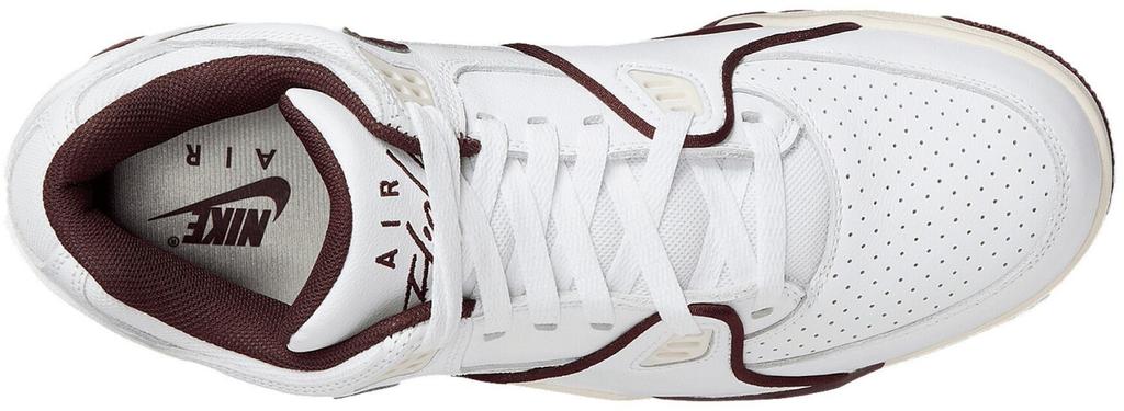 Кроссовки Nike Air Flight '89 Low (FQ8256-100) белый/бордовый краш/фантом