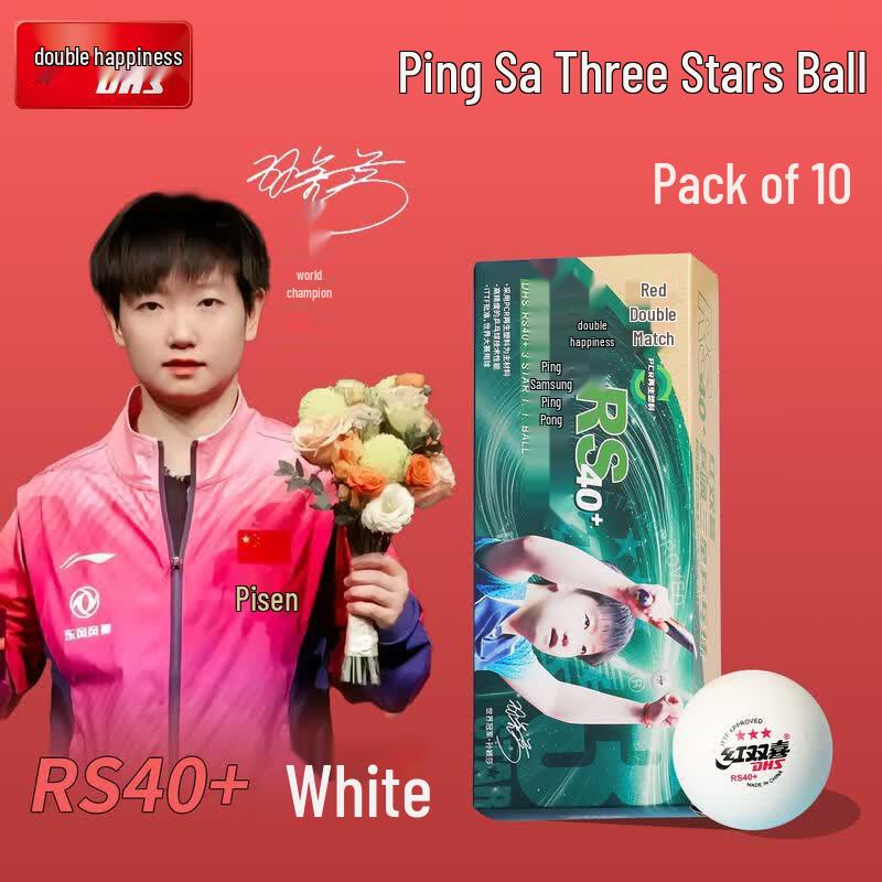 Double Happiness 3-Star Table Tennis Balls