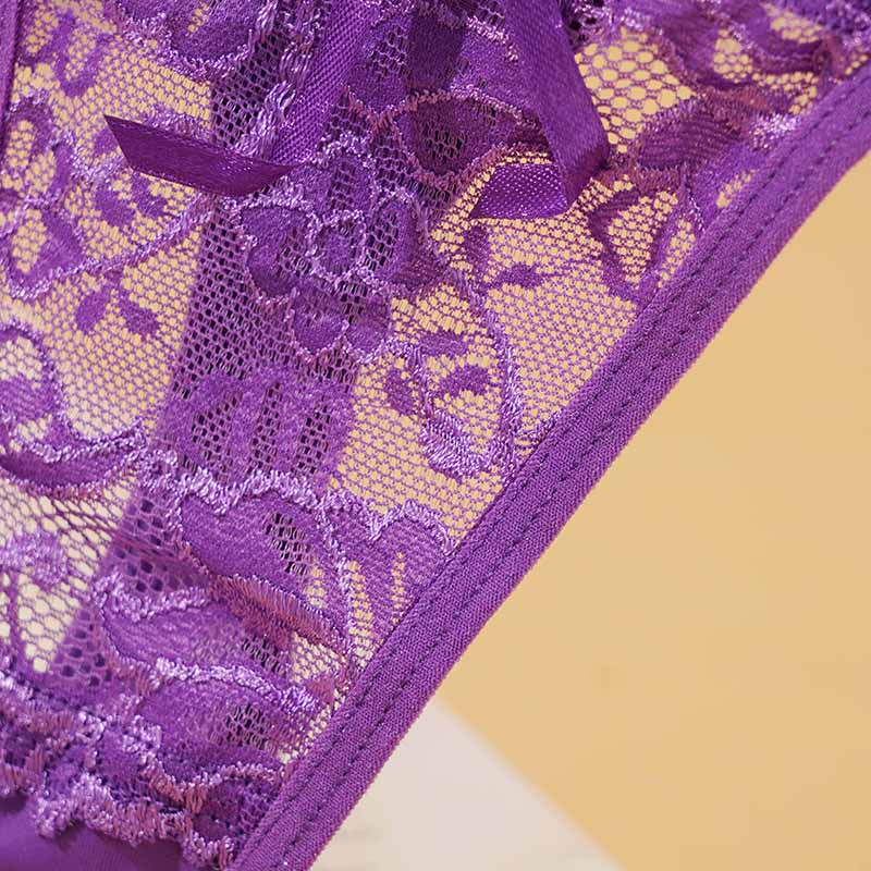 Adjustable Lace Thongs Panties Women's Sexy Lace Underwear Ultra-thin Seamless Thong Underpants Lingerie