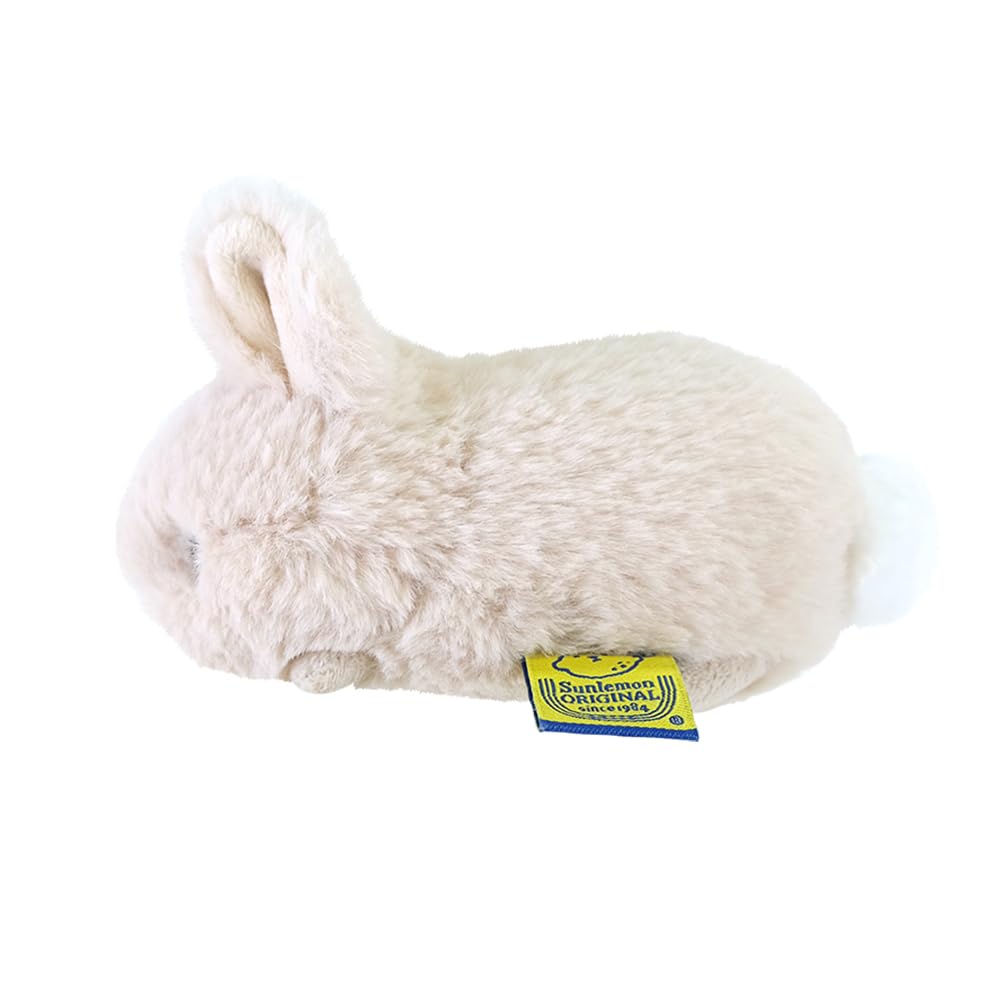 SunLemon Baby Animals Small Rabbit BE 7 x 15 x 9 cm Plush Cute Fluffy Baby Toy, Animal, P-1153