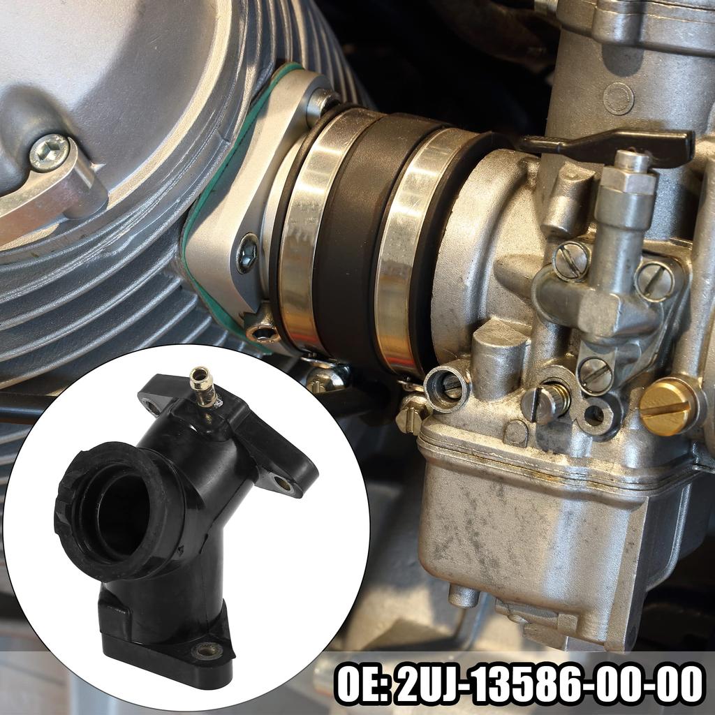 Motoforti Carburetor Intake Adapter Connector Motorcycle 2UJ-13586-00-00 for Yamaha Virago 250 1995-2007