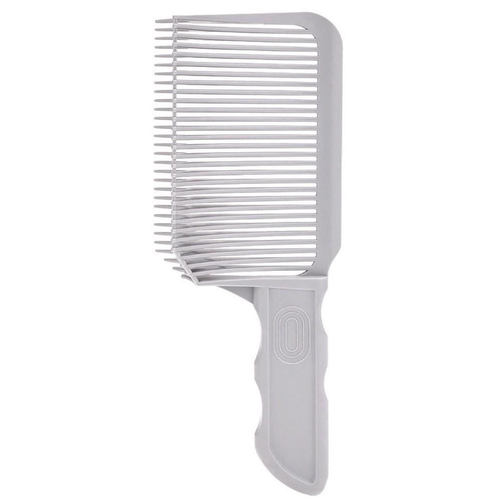 Fade Brush Barber Clipper Blending Comb Plastic Flat Top Hair Cutting Comb Fading Comb  Salon