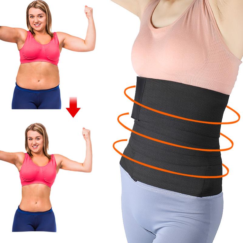 Quick Snatch Bandage Wrap Lumbar Waist Support Trainer Snatch Me Up Bandage Wrap for Women Back Braces Postpartum Recovery