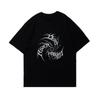 Black Hole Y2k Street Fashion Trend Casual Tshirt Unisexs and Womens Luxury Brand Top
