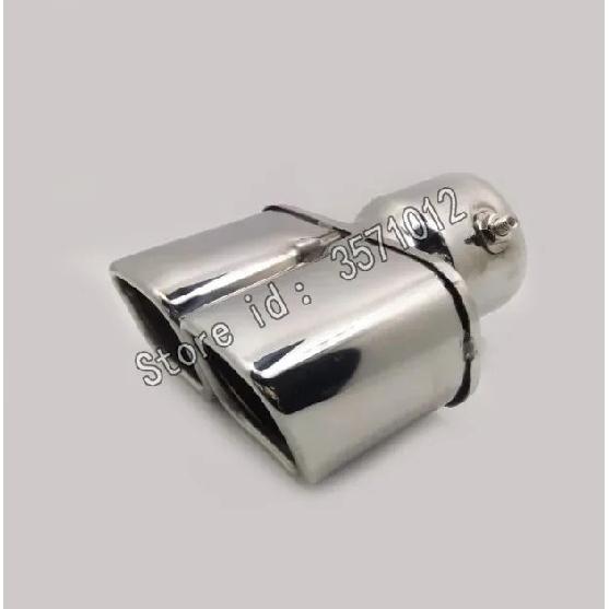 Car Cover Muffler Back Pipe Dedicate Exhaust Tip Tail Outlet Ornament Vent For Toyota Highlander 2015 2016 2017 2018