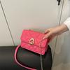 Chain bag women's senior 2025 summer new Korean version fashion small square bag Internet celebrity versatile ins shoulder messenger