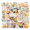 50 Creative Romantic Bouquet Stickers Decorating Water Cup Notebook Stickers