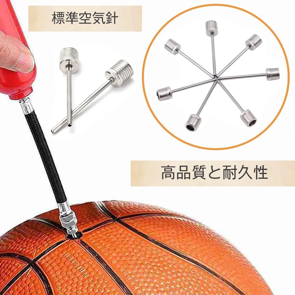 Ball Needle Air Pump Needle Replacement Needle Stainless Steel Air