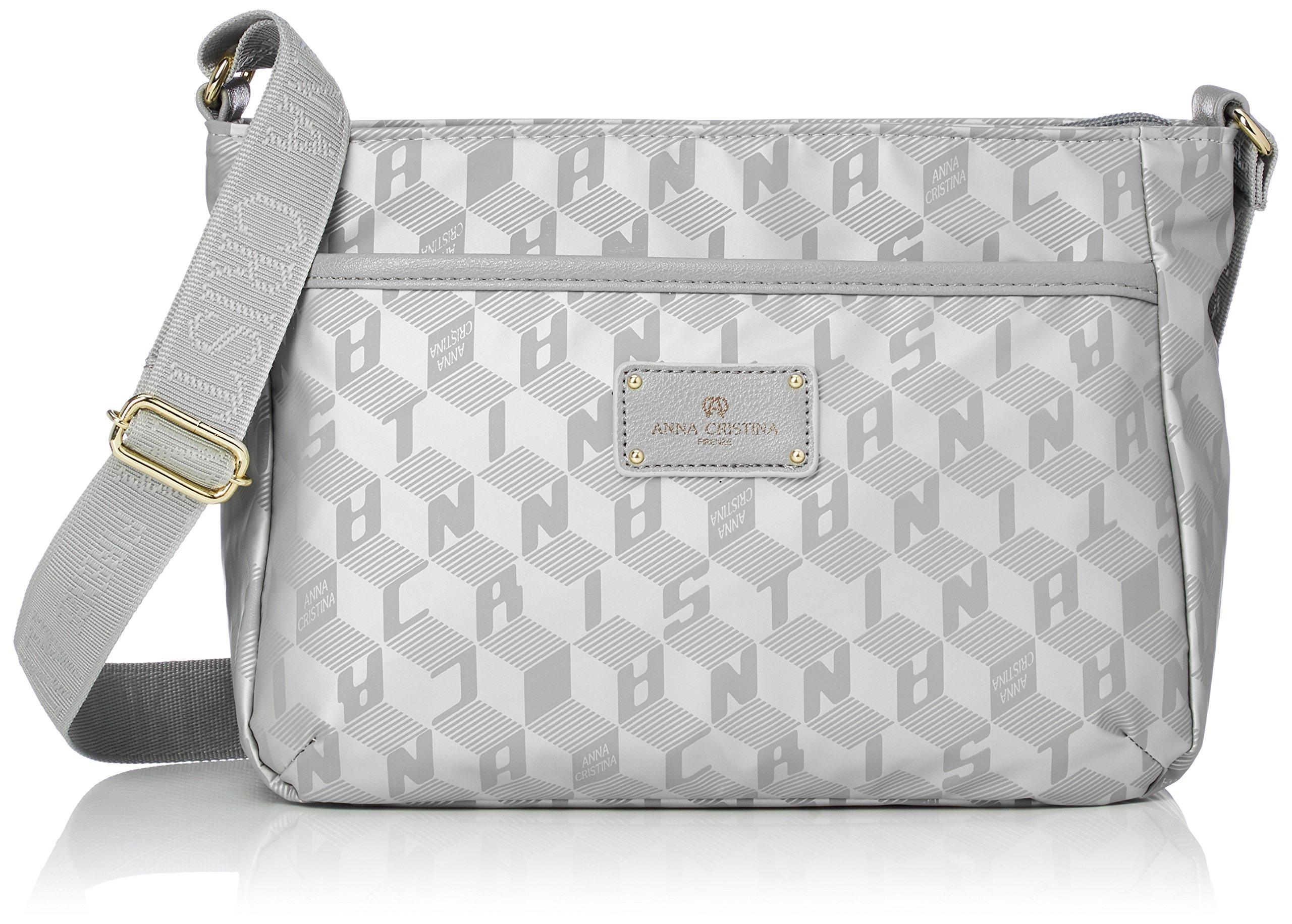 

Shoulder Bag Optical Series Silver [Anna Christina] 1804-4E77