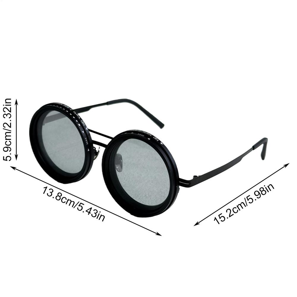 

9-level adjustable dimming glasses fishing sunglasses UV anti UV polarized sunglasses ND filter Women Eyewear Fashionable Access