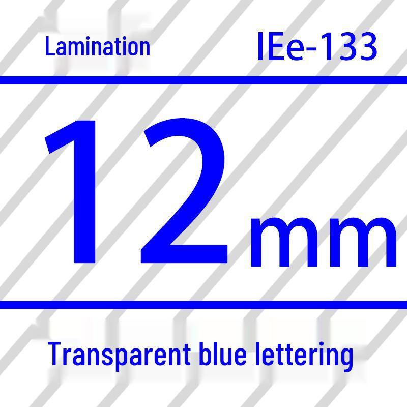 iBest DYMO DM1 Compatible 12mm Waterproof Scratch-Resistant Label Tape 45010 Series