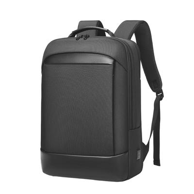 Zaino Business da Uomo JIANGBOMEI, Guscio Rigido, Grande Capacità, Soffietto Espandibile a 2 Vie, Adatto per PC Portatile da 15,6 pollici, Porta di Ricarica USB Multifunzionale,