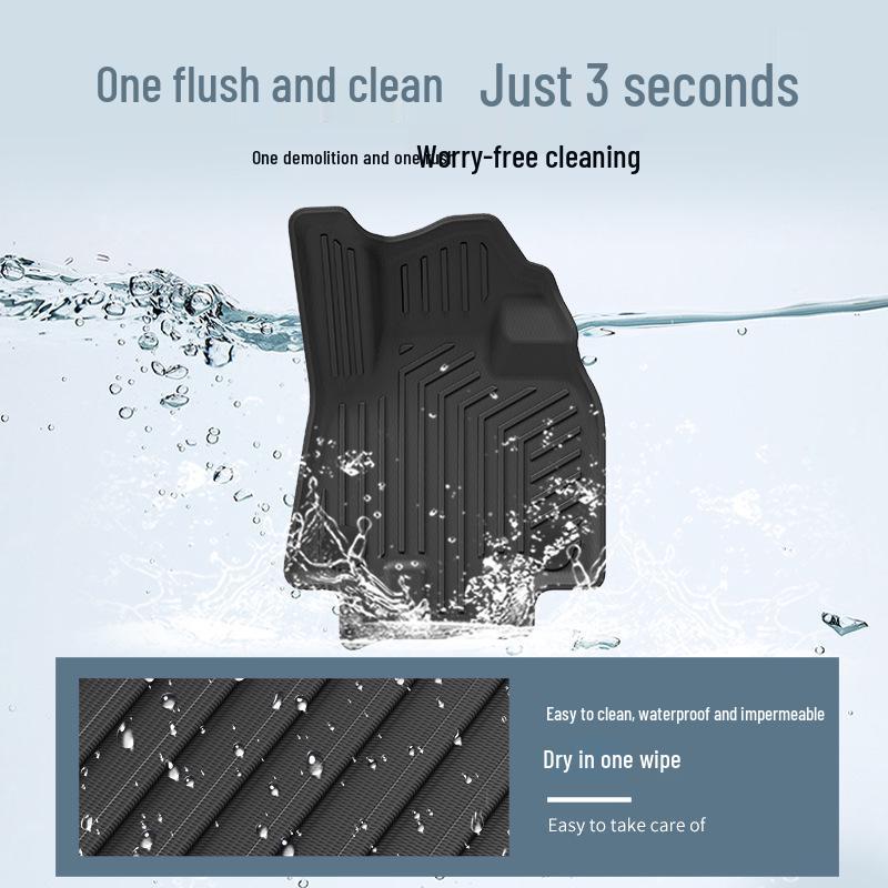 Waterproof TPE Floor Mats for 2019-2021 Mitsubishi Delica D5 (RHD)