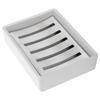 304 Stainless Steel Soap Case Holder Ceramic Soap Container for Bathroom Kitchen Use