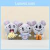 Cheese Plush Mouse Keychain Soft Stuffed Animal Toy Bag Charm Gift Kids For