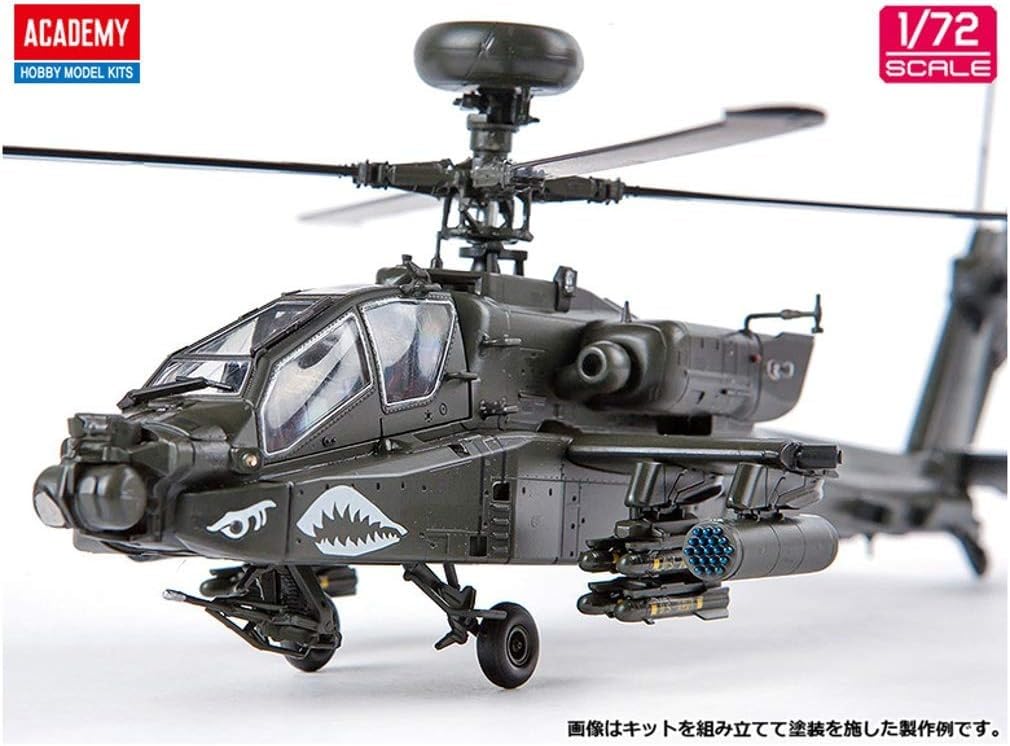Academy 1/72 AH-64D Apache Block II Late Model Plastic Model Kit 12551