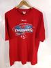 Boston Red Sox 2007 American League Champions T-shirt Majestic Red Men 2XL