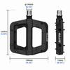 1 Pair Non Slip Mountain Bike Pedals 9/16 Inch Bike Flat Pedals  Road BMX MTB