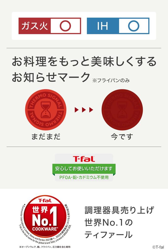 Tefal Deep Frying Pan 22cm IH Gas Fire Compatible Pan In One Vanilla Beige G17825 "Pot & Multipan"