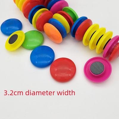 Buzdolabı ve Beyaz Tahta için Renkli 32mm Manyetik Boncuklar