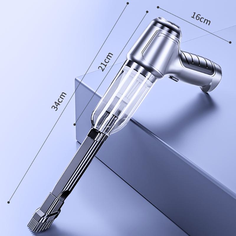 95000PA Home Appliance Car Vacuum Cleaner Wireless Handheld Car Vacuum Vacuuming and Blow 2 IN 1 Portable Strong Suction Cleaner