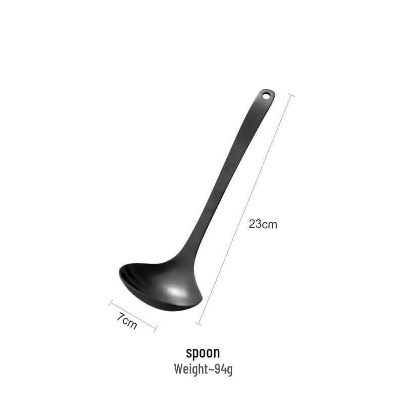 cmaos Stainless Steel Willow Leaf Hot Pot Ladle & Skimmer Set