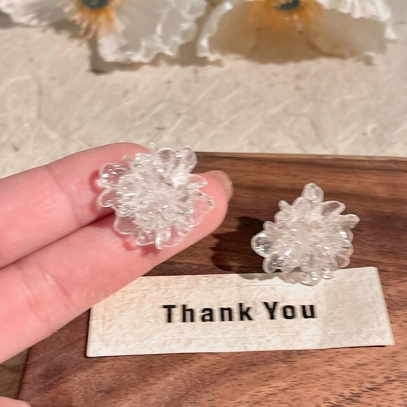 Mori Style Camellia Flower Stud Earrings: Niche Rose Design, Japanese & Korean Fashion, Small Fresh Fairy Earrings for Women