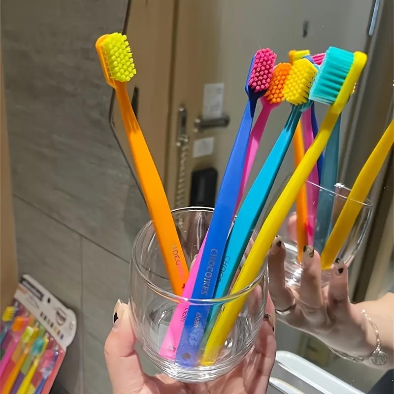 5 Stück Mundpflege Zahnbürste Tragbar Dentalreinigung Weiche Borsten Interdentalzahnbürste Mundhygiene Für Erwachsene Tiefenreinigung