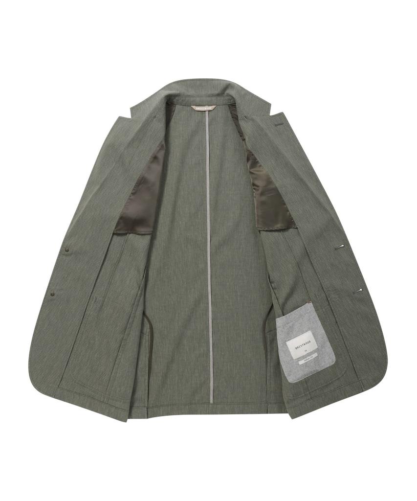 Brentwood Striped Linen Blend Jacket Brjcm25631Khx