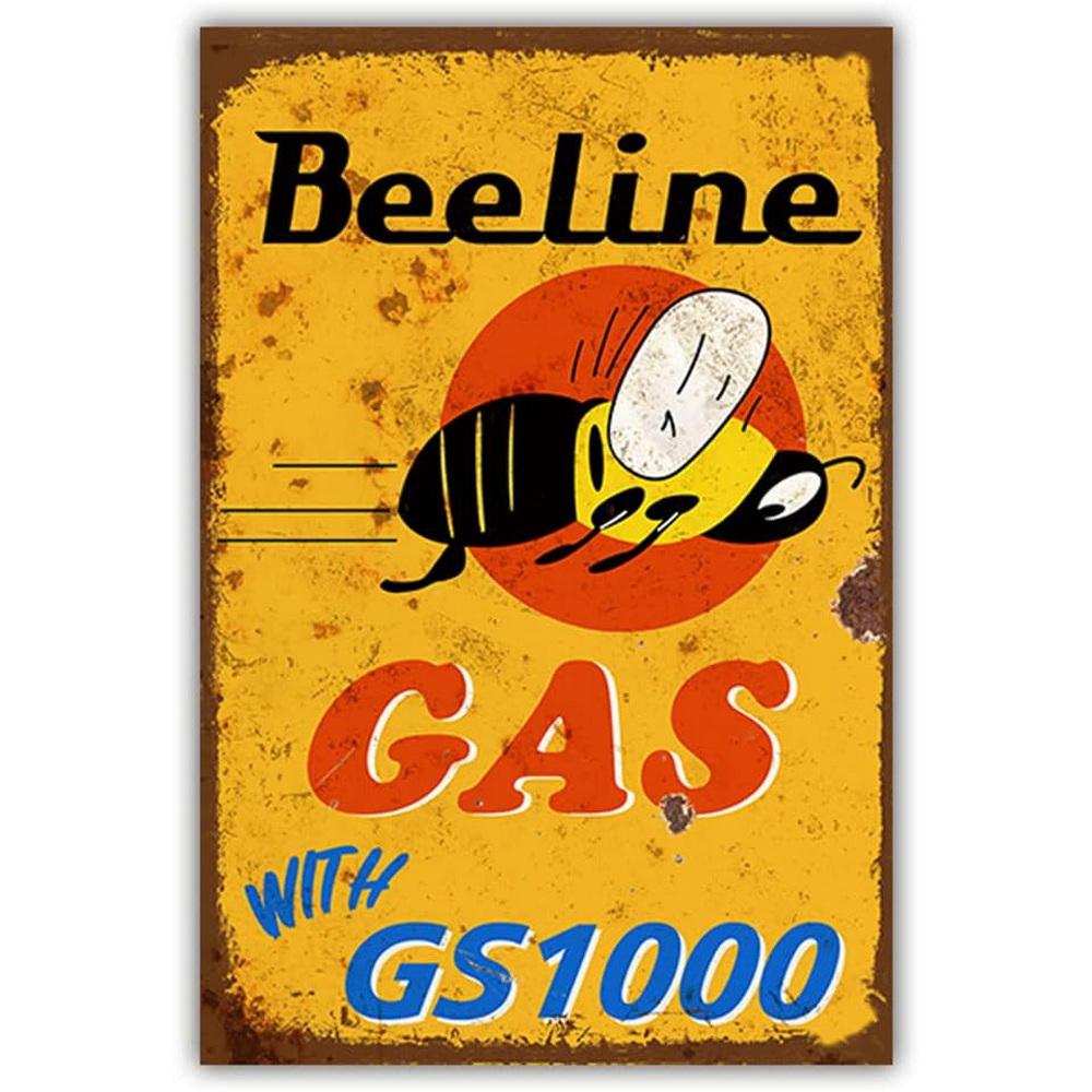 Metal Tin Signs Gasonline Motor Oils Wall Decoration Plaque Vintage Poster Iron Painting for Man Cave Home Cafe Garden Club Bar