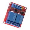2 Channel Relay Module with Optocoupler Isolation High and Low Level Trigger