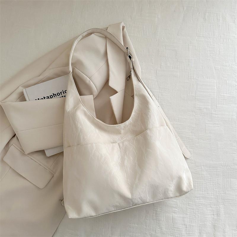 Stylish Women's Tote Bag Pu Leather Everyday Bag With Mobile Pocket And Zipper