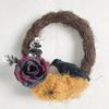 Halloween Dead Branch Rose Crow Wreath Gothic Garland Creepy Decor For Front Door Porch Window Indoor Outdoor Halloween Decor