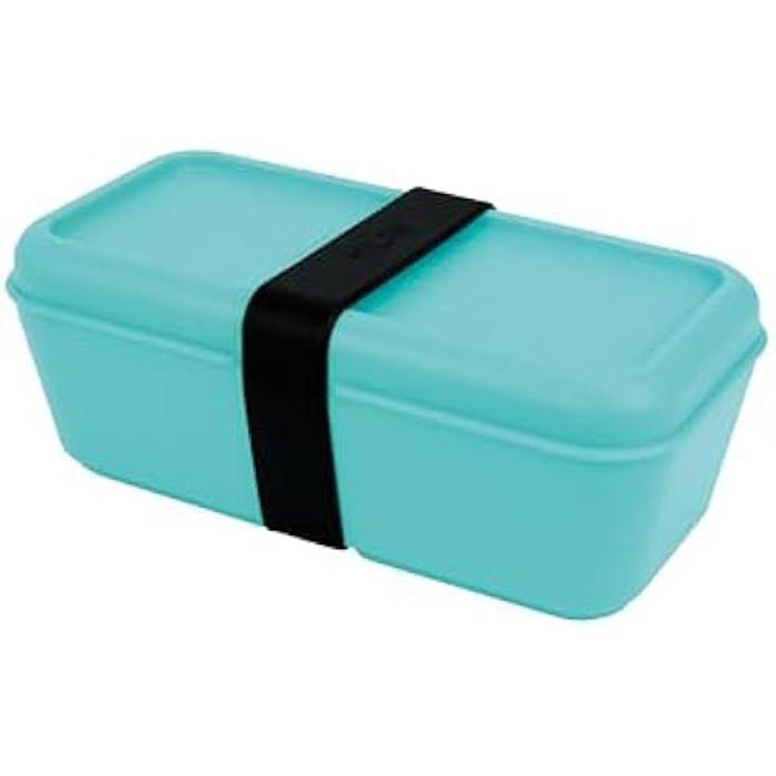 Conteneur Alimentaire Rectangulaire MILAN® - Série SUNSET - 0.75l - Turquoise