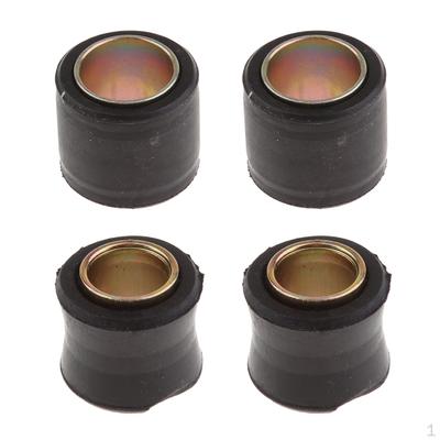 4x Motor Shock Absorber Rear Bush 12mm+14mm for Motorcycle Replacement