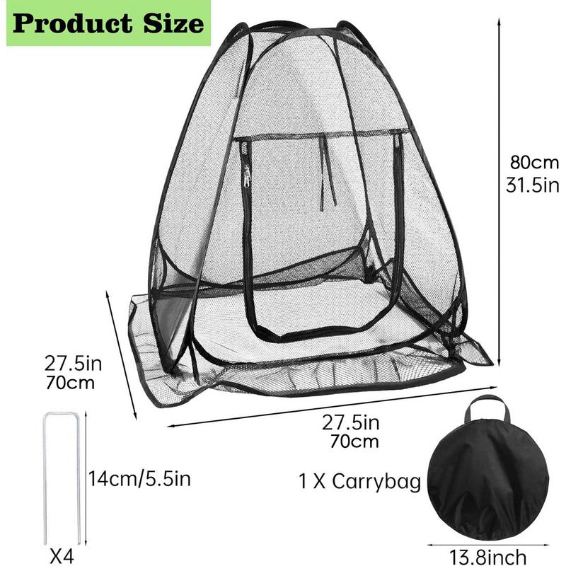 Pop Up Mesh Plant Protectors Garden Crop Protection Cage Outdoor Animals Guard for Blueberry Strawberry Vegetables