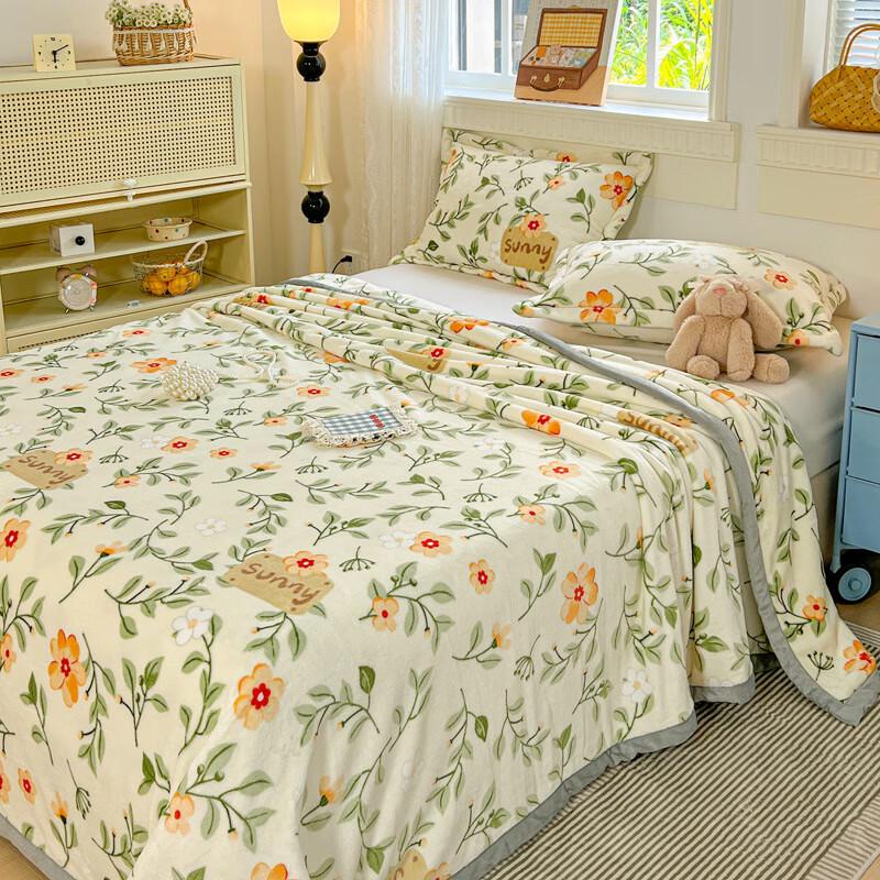 

LISM Плед из молочного бархата с утолщенным флисом