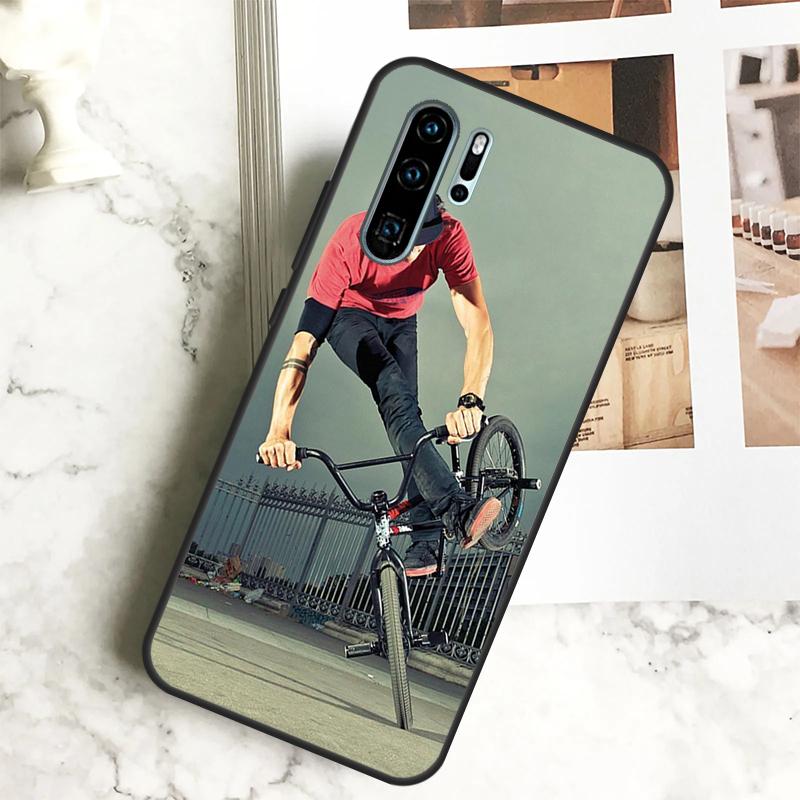 BMX Bike Extreme Sport For Huawei Nova 10 SE 9 11 Pro Y60 Y70 Y90 Y61 Y91 Y72 Y73 12i 11i 8i P20 P30 P40 Lite Case