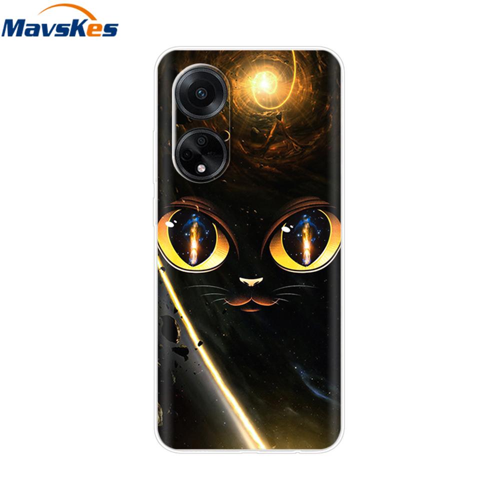 Phone Case For OPPO A98 5G Case CPH2529 Bumper Cute Cartoon Soft Silicone Back Cover for Oppo A98 5G A 98 OPPOa98 Fundas Coque